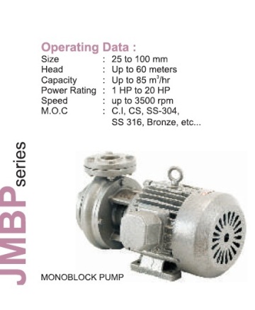 Monoblock Pump