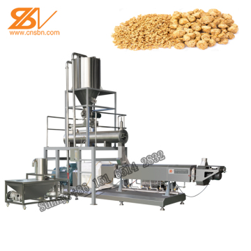 TSP TVP Textured Soya Protein Chunks Mince Making Machine