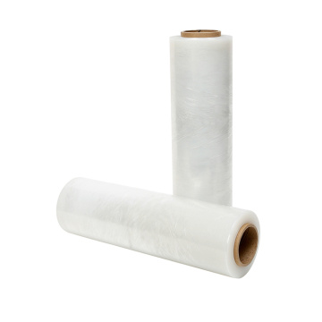 20um transparent LLDPE folie din plastic roll palet wrap film extensibil