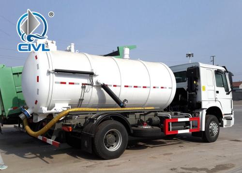 4x2 8M3 Sewage Suction Truck