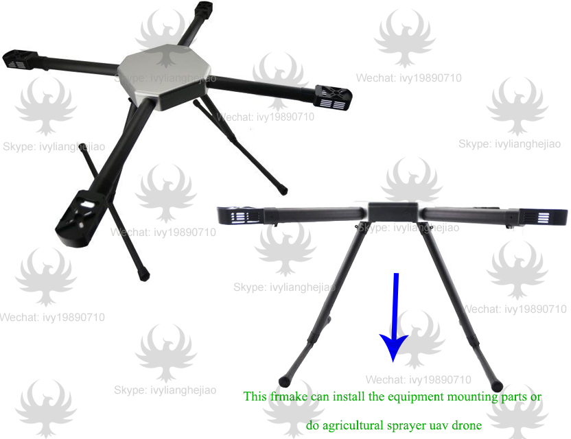 JMRRC  Aluminum Alloy Multifunctional application of UAV, cable, patrol aircraft ,Agricultural Spraying Device UAV Drone
