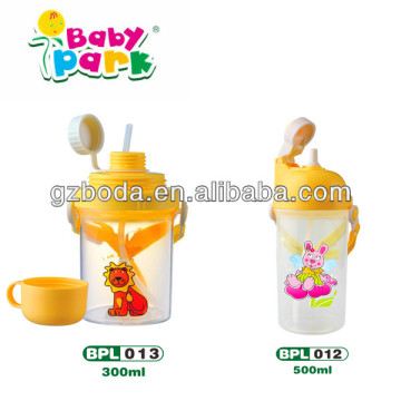 the best quality children plastic suction bottle 2015