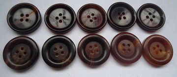 wholesale button natural buffalo horn button for shirt