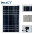 Mini painéis solares 60w telhado casa