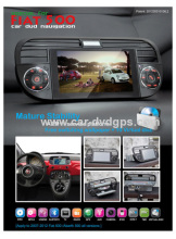 Fiat 500 Car Digital Cd Player Tv Video Mp3 Mp4 Player?
