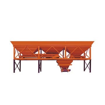 Precast concrete batching plant batching system