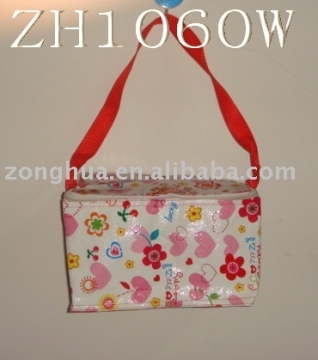 PP woven cooler bag,cooler bag,can cooler,ice bag
