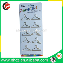 Gold Hanger Paper Clips