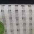 Factory Sale Polyester White Waffle Cloth Checks Fabric