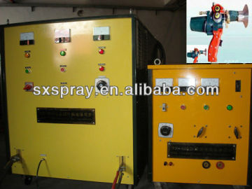 metal roof coating,hard metal coating,zinc/ alumium wire coating machine,arc spray equipment