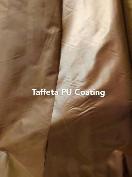 100% Polyester Microfiber Taffeta PU Coating
