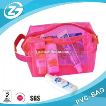 PVC cosmetic bag/ cosmetic bag plastic/clear plastic cosmetic bags