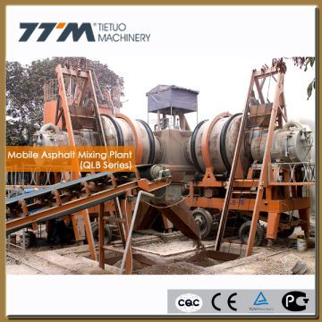 80t/h asphalt mixing plant, mobile asphalt mixing plant, mobile asphalt plant