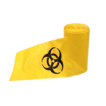 Hot Selling LDPE Yellow Hospital Medical Plastic Refuse Sacks for Clinical Waste