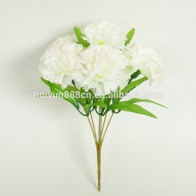 Cheap artificial fabric carnation flowers for wholesale
