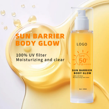 OEM Factory Wholesales 150ML Pure Cream Body Sunscreen Gel SPF 50