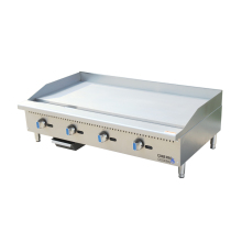 Commercial Gas Griddle 48\" American Style Economic Table Top Griddle