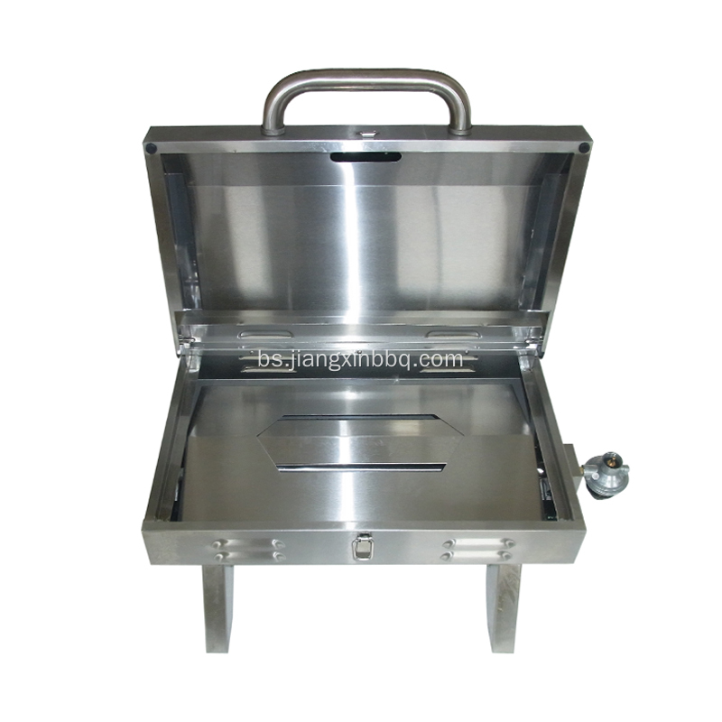 Prijenosni plinski roštilj od nehrđajućeg čelika