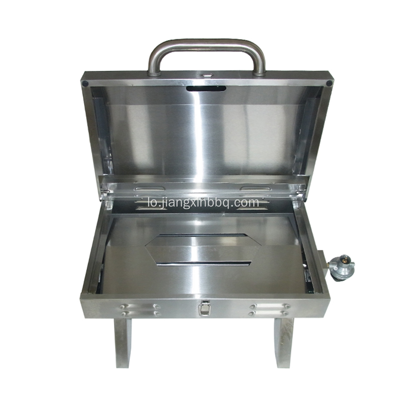 ສະແຕນເລດ Tabletop Portable Gas Grill