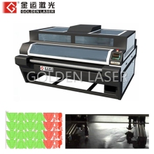 Dual Head Leather Laser Cutter for Shoe Upper