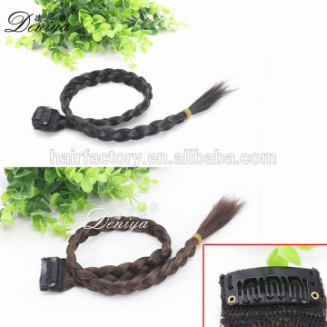 Easy wear long synthetic hair braids high quality put on hair braids for young lady