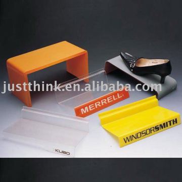 customized acrylic shoes riser display FZ-SDR-004
