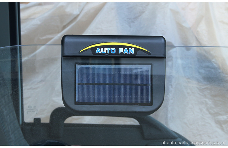 Ventilação solar portátil Sownerners Carro de resfriamento de carros ventilador