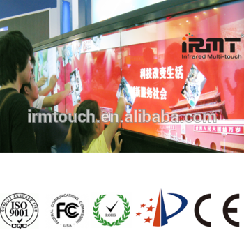 Large Interactive IR Multi Touch Screen Advertising Video Wall