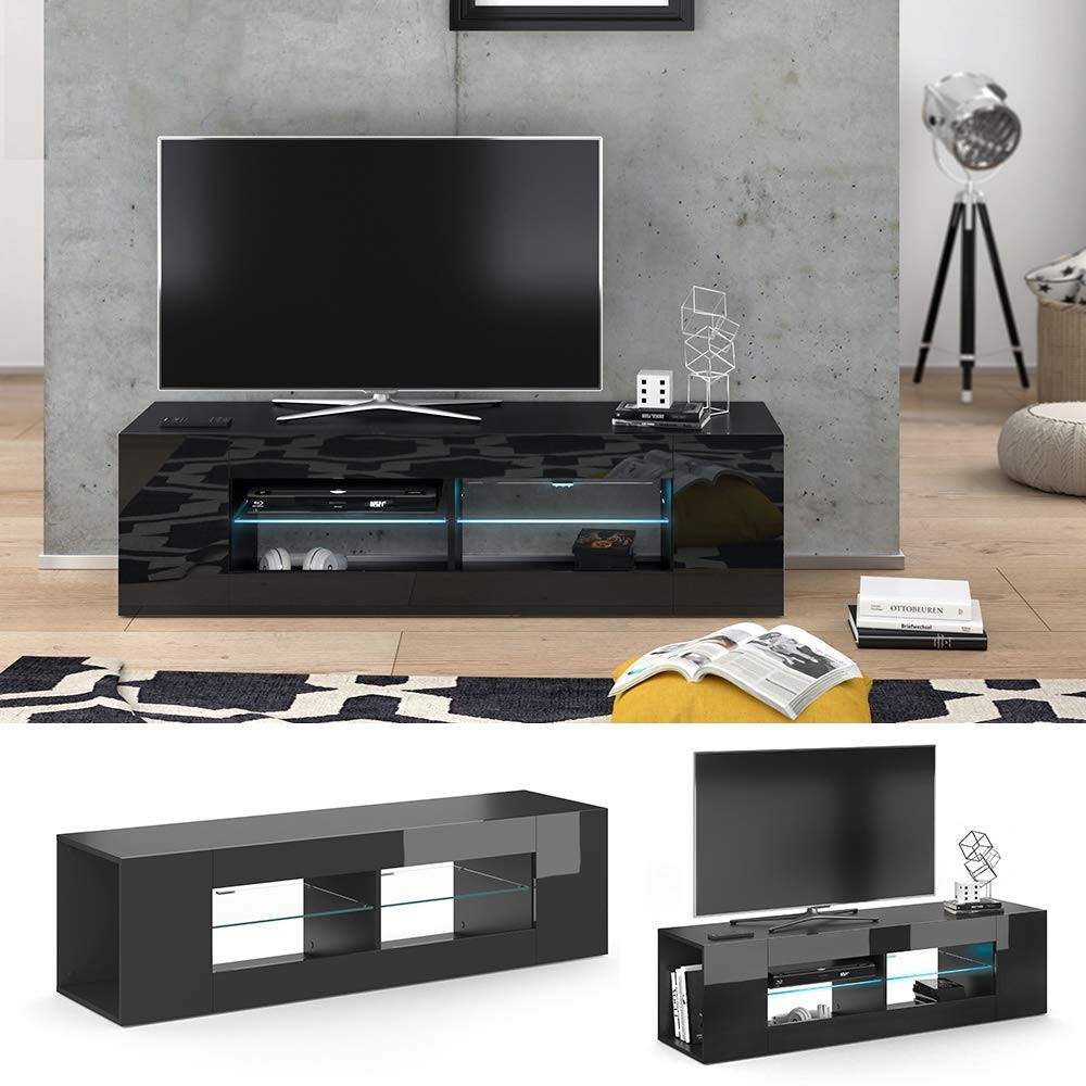  High Gloss LED TV Stand