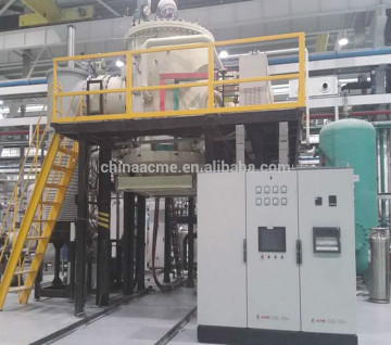 VERTICAL BOTTOM LOADING VACUUM BRAZING FURNACE