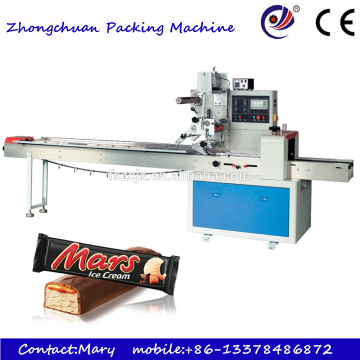 Horizontal Flow Chocolate Bar Packaging Machine