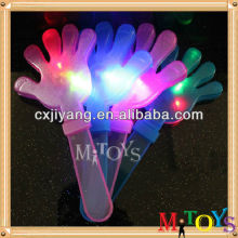 MITOY Big size plastic colorful cheering hand clapper noise maker with LED light
