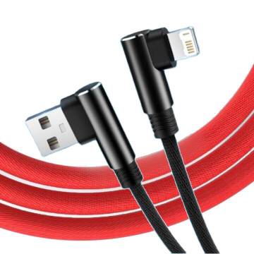 Nylon Braided USB Cables for Phone Charging Without Pop-ups