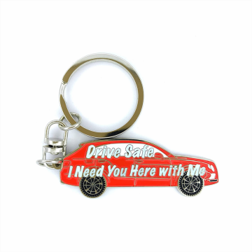 Metal Keychain Custom Painted Car Keychain