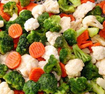 Frozen mixed vegetable