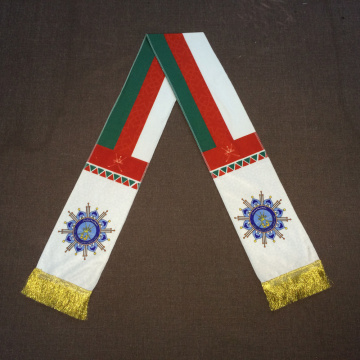 Oman National Day Digital Printing velvet warm scarf