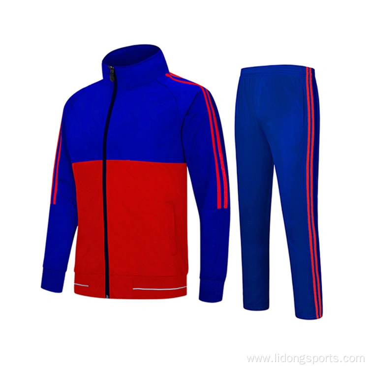 China Professional Factory for China Wholesale Custom Sports Gym Clothes  Breathable Hoodie Tracksuit Jogging Running Wear Suit factory and suppliers
