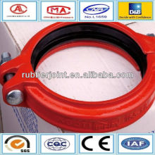 Round adjustable conduit pipe clamp expansion joint