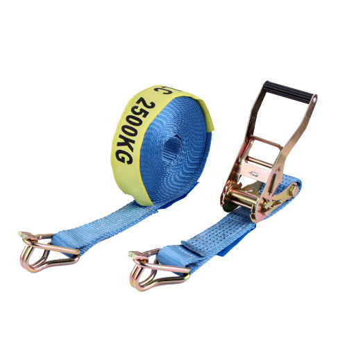 Australian standard! 7500KGS Polyester With Swan Hook 50MM Ratchet Tie Down Strap