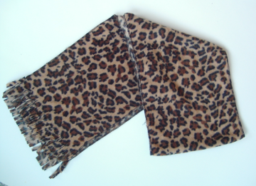 Adult  Printing Comfortable Polar Fleece Scarf