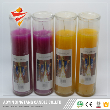 Large wax candle unscented candle jars