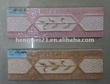 Hongwei Golden Rustic border tiles 25SJ1183E