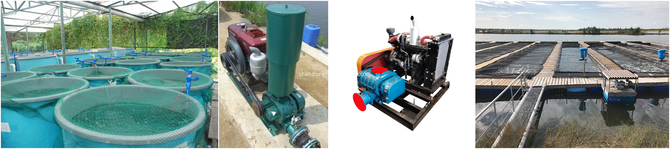 Roots Blower With Diesel Engine