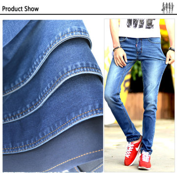 inventories cowboy good price cotton polyester blended denim fabric