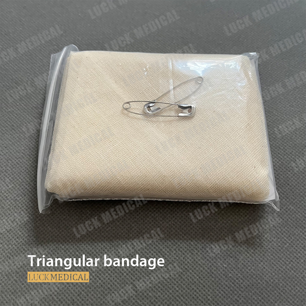 Trójkątny bandaż jednorazowy bandaż medyczny