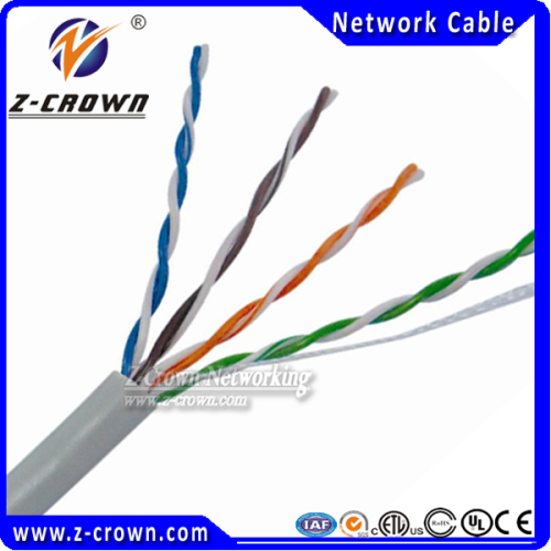 2 pair utp cat5e cable(CE,ROHS,SGS,ISO), professional factory in china