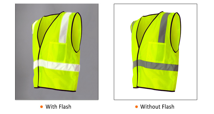 High visibility security reflective mesh safety running road vest