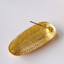 Modern Metal Relief Incense Burner Line Incense Holder