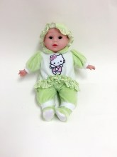 16" Printing clothes vinyl baby doll