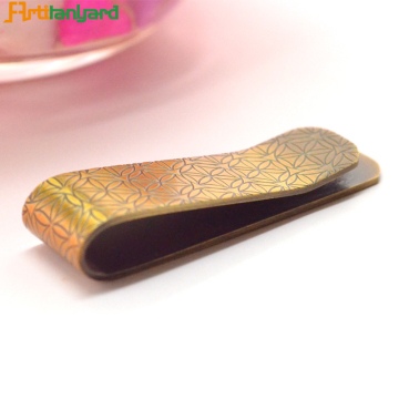 Personalized Money Clip With Different Plating